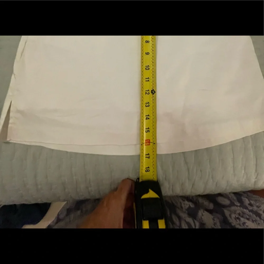 Lady Hagen Golf Skort  NWT size 6 White L=17” W=32” - Picture 8 of 11
